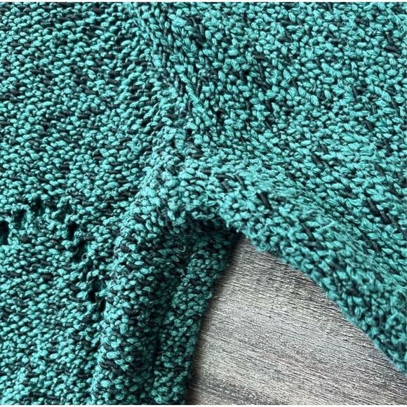 Banana Republic Open Knit Crew Neck Sweater Size XS Women’s Green - Picture 7 of 12